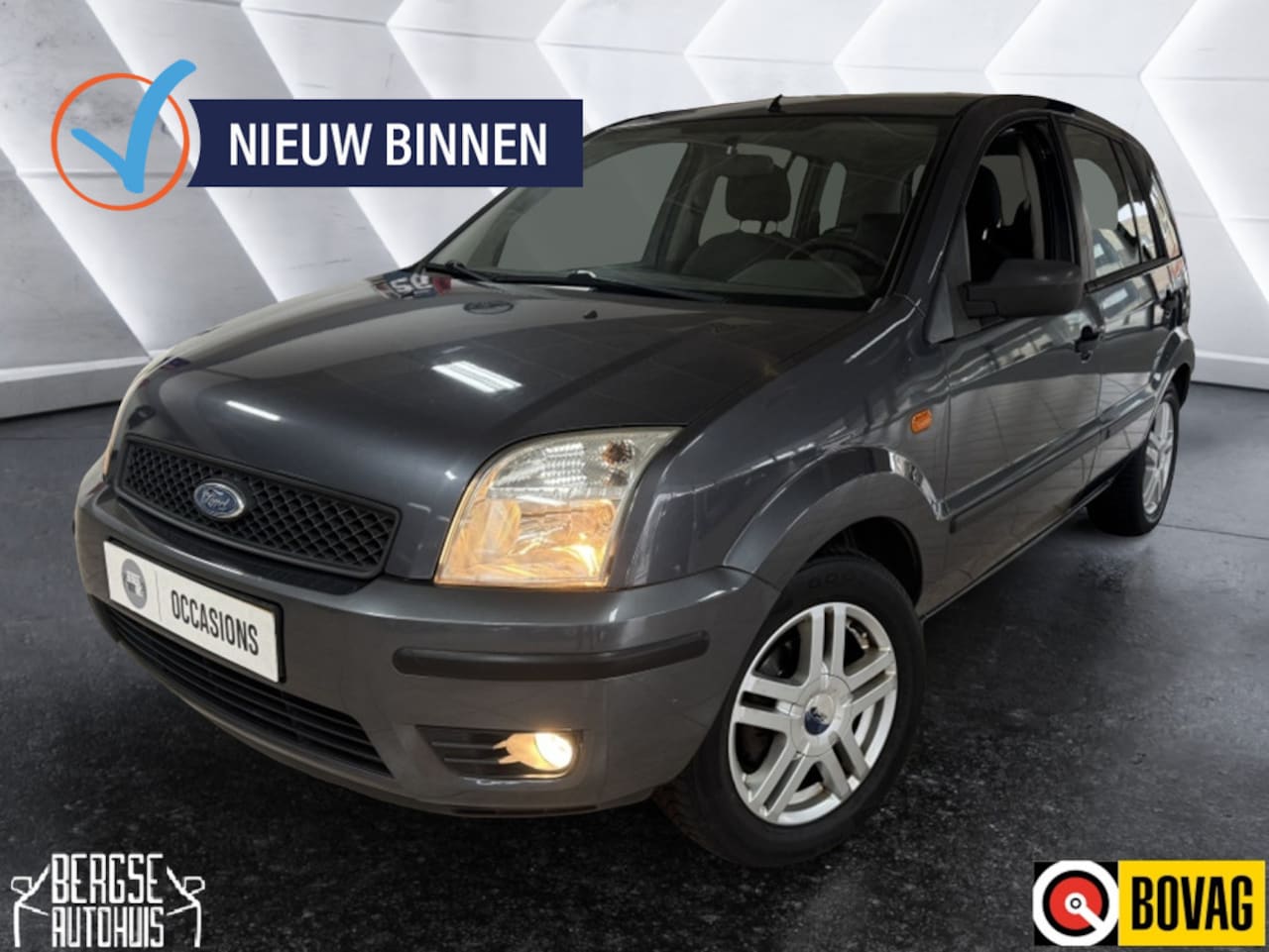 Ford Fusion - 1.6 16V Trend Airco Bt Lmv - AutoWereld.nl