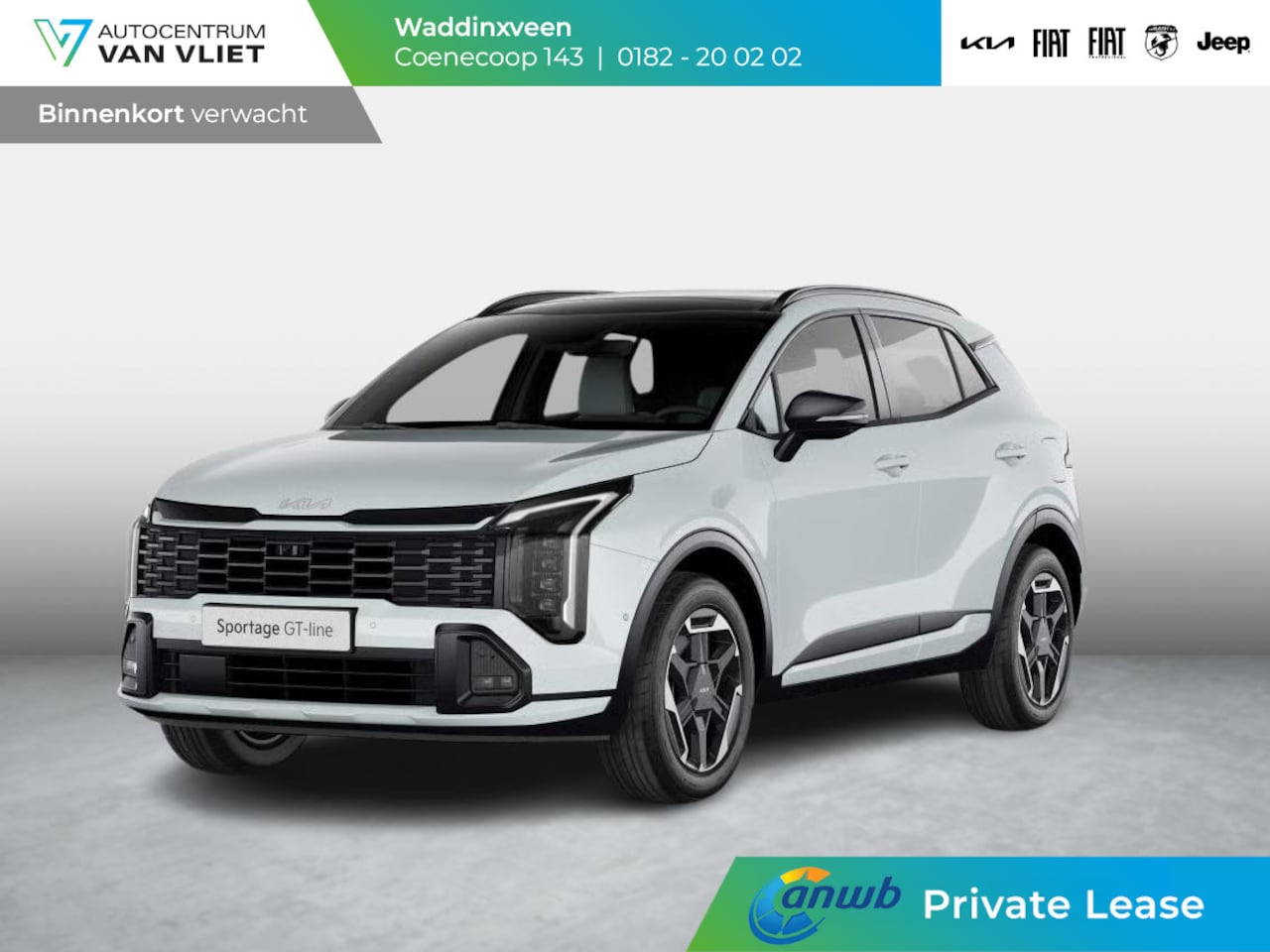 Kia Sportage - 1.6 T-GDi Hybrid GT-Line | ANWB Private Lease Deal € 674,-* - AutoWereld.nl