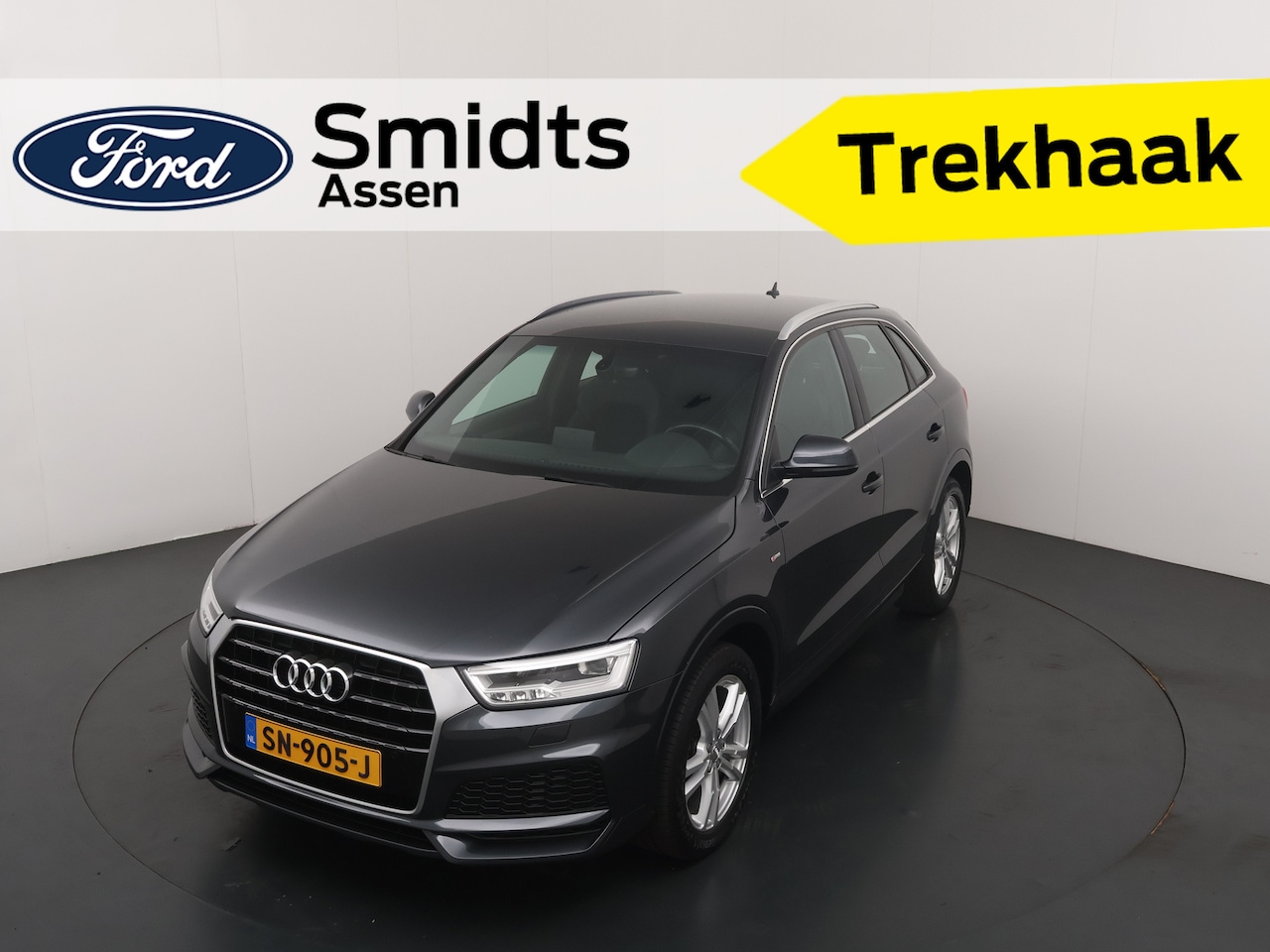 Audi Q3 - 1.4 TFSI CoD Sport Advance Sport | Trekhaak | Automaat | S-Line | Cruise | Clima | Navi | - AutoWereld.nl