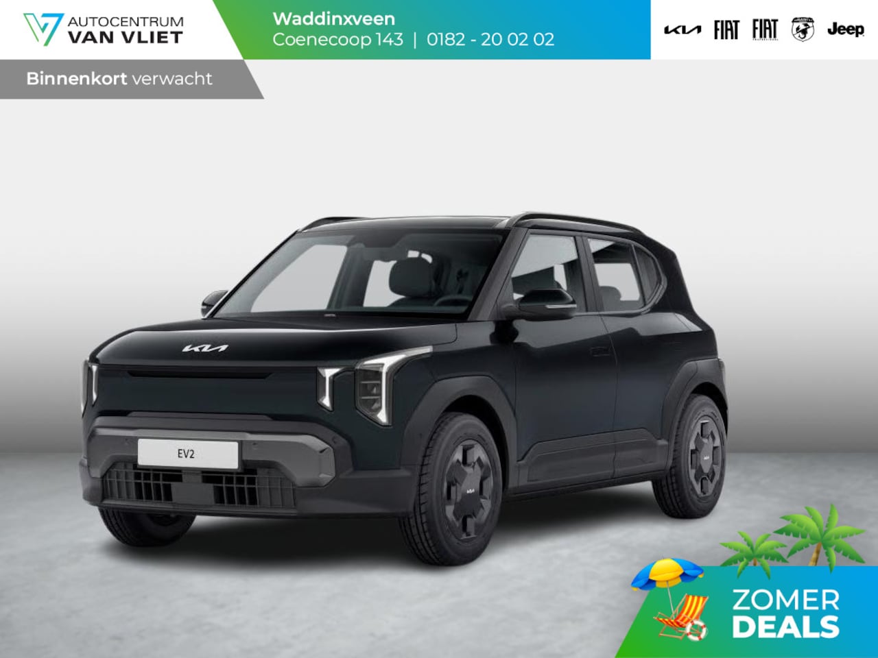 Kia EV2 - Plus 42.2 kWh 4p. | Actieprijs * | Clima | Adapt. cruise | Navi | Dakrails | 18" | Stoel&S - AutoWereld.nl