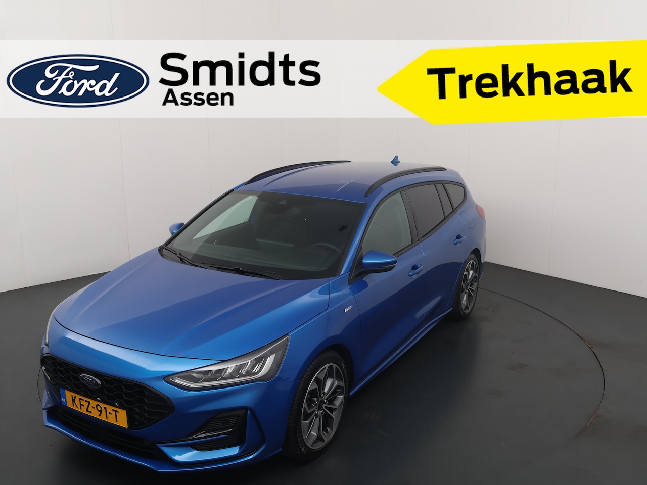 Ford Focus Wagon - ST-Line X EcoBoost Hybrid 155 pk Trekhaak | Winter Pack | Camera | 18"LM velgen  | B&O | E - AutoWereld.nl