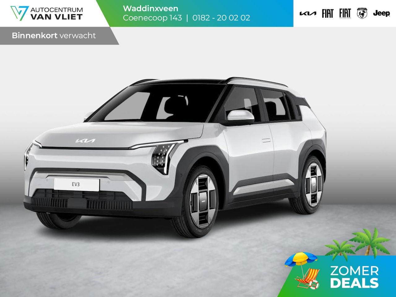 Kia EV3 - Plus Advanced 81.4 kWh | Schuifkanteldak | Harman en kardon | Dode hoek assistentie | - AutoWereld.nl