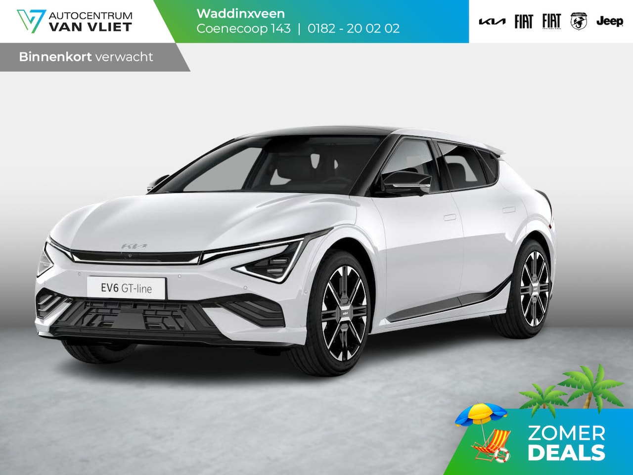 Kia EV6 - GT-Line Business Edition 84 kWh GT-Line Business Edition 84 kWh - AutoWereld.nl