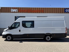 Iveco Daily - 35S14V 2.3 automaat 410 L4H2 DC 6 persoons / vaste prijs rijklaar € 29.950 ex btw / ideale