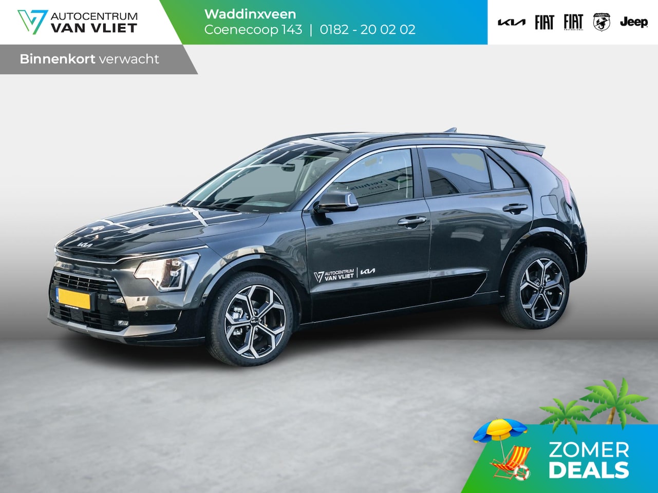 Kia Niro - 1.6 GDi Hybrid ExecutiveLine | Stoel ventilatie | Schuifkanteldak | Harman en kardon | HUD - AutoWereld.nl