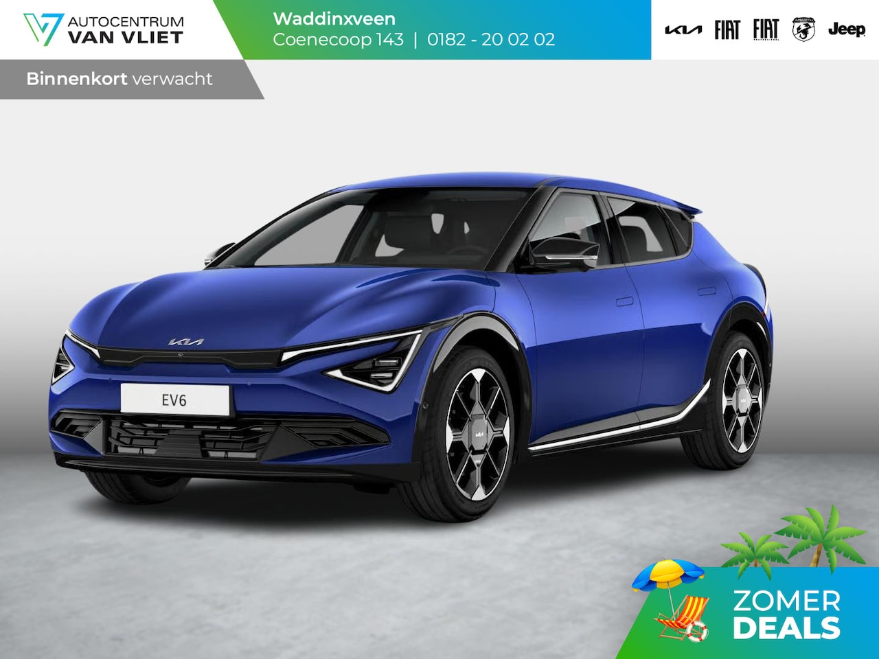 Kia EV6 - Plus Advanced 84 kWh | Snel leverbaar ! | Schuif/kantel dak | Stoel & Stuurverwarming | Do - AutoWereld.nl