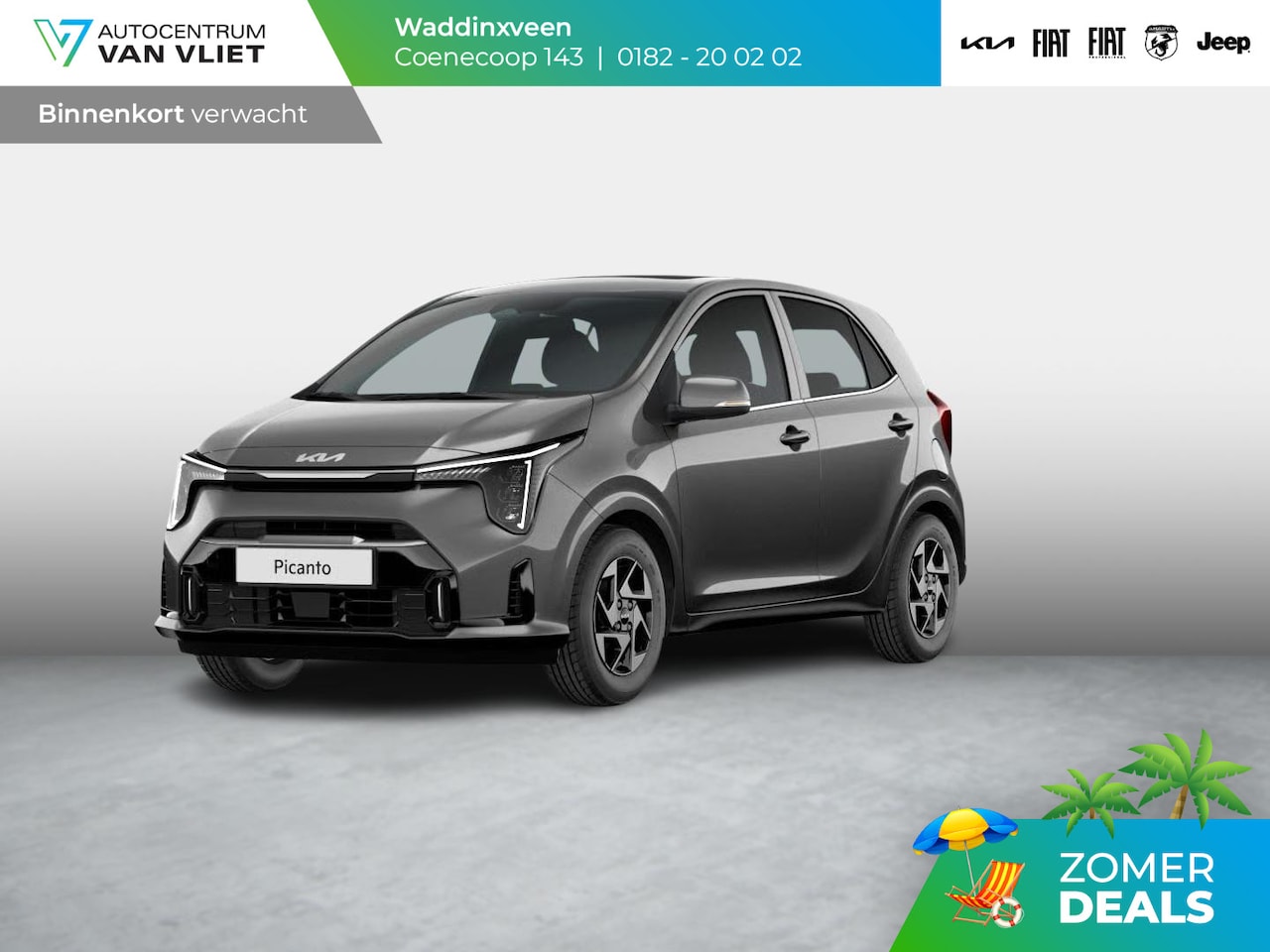 Kia Picanto - 1.0 GDi DynamicPlusLine | Levering Juli | Navi | LM velgen | Cruise controle - AutoWereld.nl