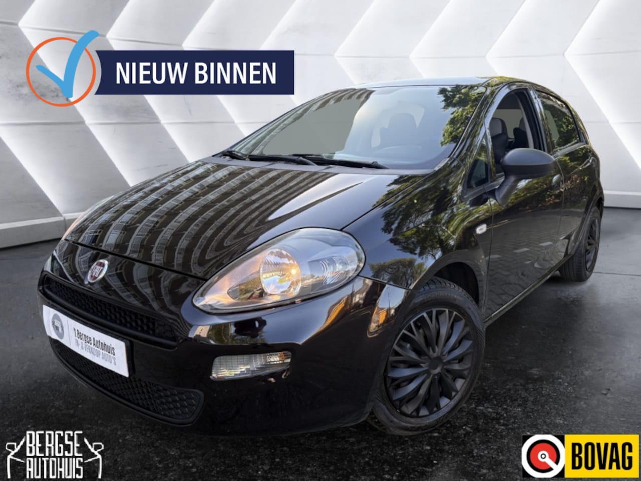 Fiat Punto Evo - 1.2 Pop Airco BT Elek.R Trekhaak - AutoWereld.nl