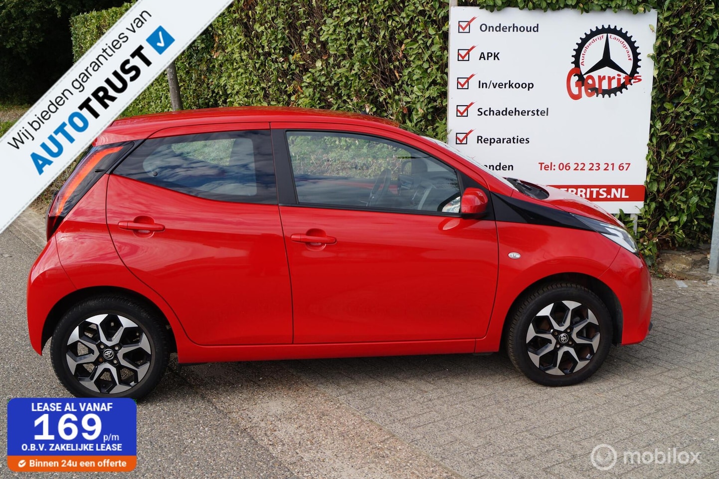 Toyota Aygo - 1.0 VVT-i x-joy met weinig km - AutoWereld.nl