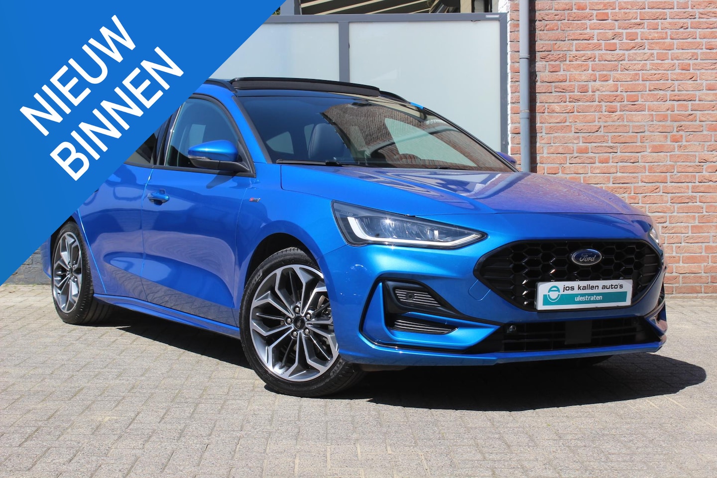 Ford Focus Wagon - 1.0 EcoBoost 155pk Hybrid ST Line X Navi, Pano, Haak, Driver Ass Pack, Leer, Winterpack, E - AutoWereld.nl