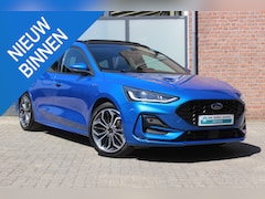 Ford Focus Wagon - 1.0 EcoBoost 155pk Hybrid ST Line X Navi, Pano, Haak, Driver Ass Pack, Leer, Winterpack, E