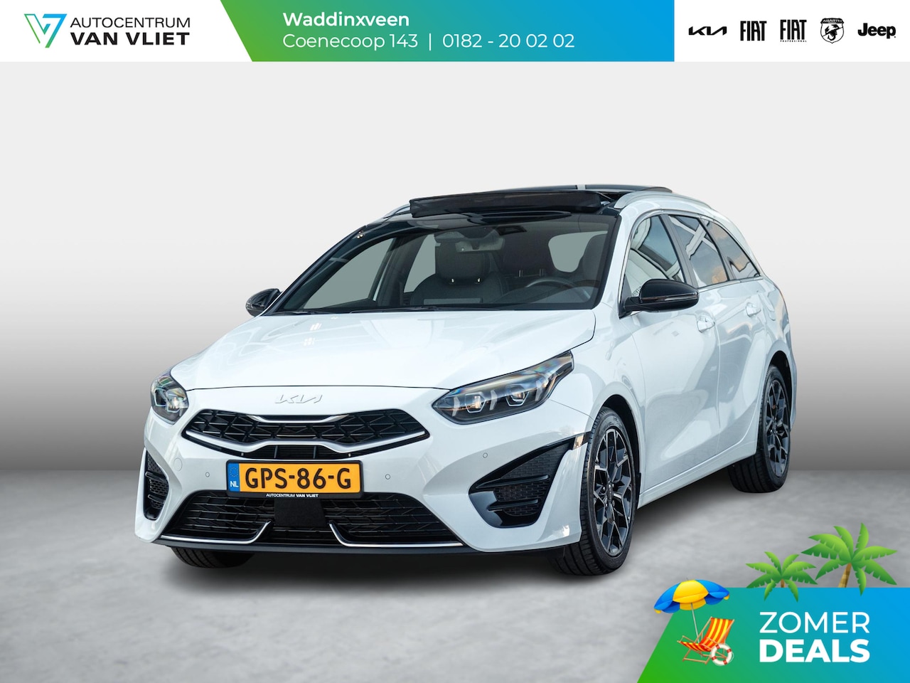 Kia Cee'd Sportswagon - Ceed 1.5 T-GDi GT-Line Navigatie l Stoel stuurwielverwarming l schuif kanteldak l el. koff - AutoWereld.nl