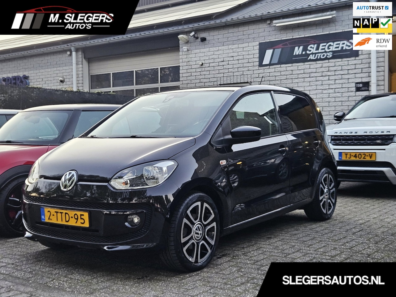 Volkswagen Up! - 1.0 high up! BlueMotion*Airco*Cruise*APK - AutoWereld.nl