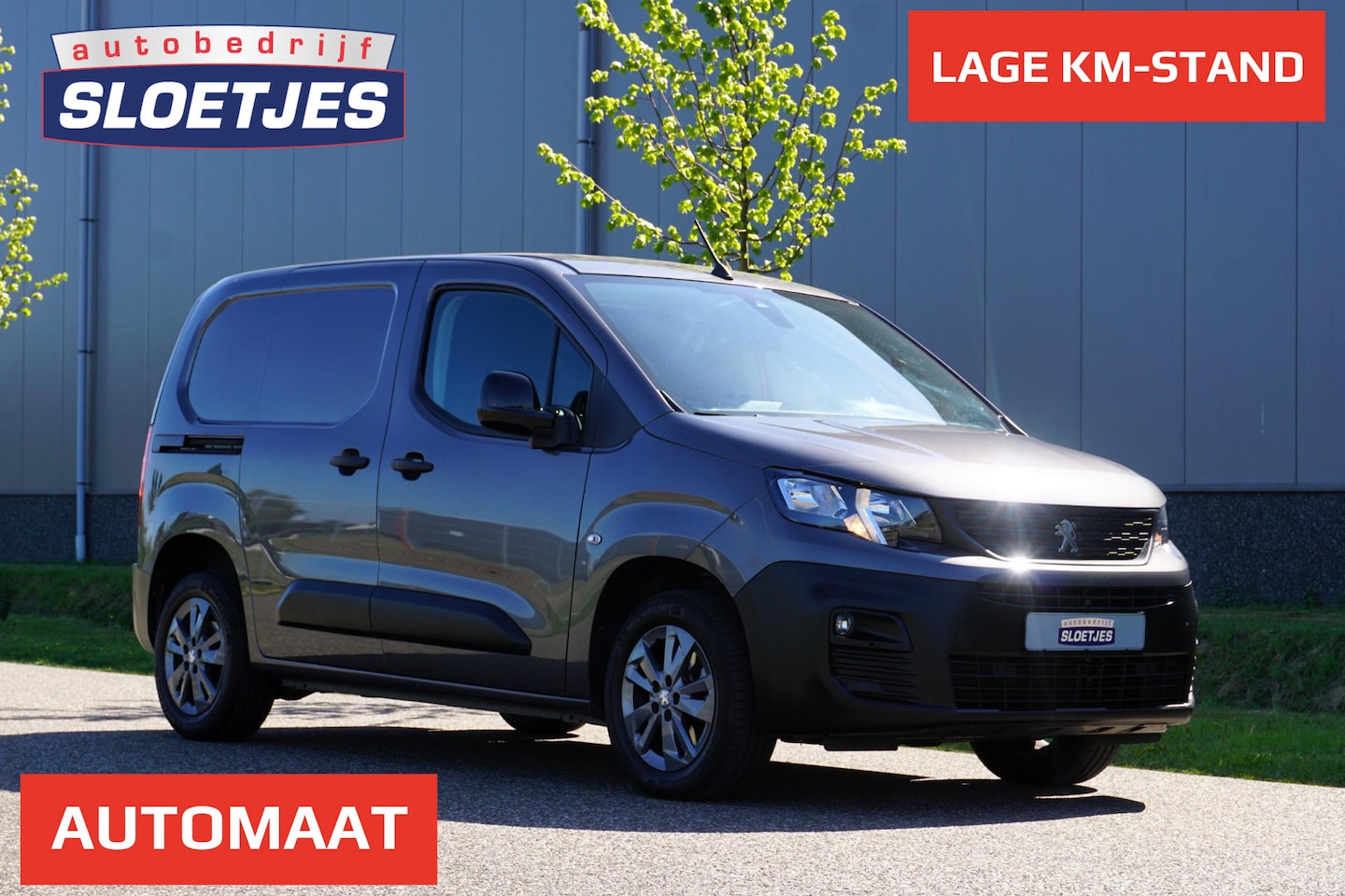 Peugeot Partner - 1.5 BlueHDi 130 EAT8 S&S L1 in Topstaat |1e eigenaar |BPM vrij |AUTOMAAT |Metallic |Camera - AutoWereld.nl