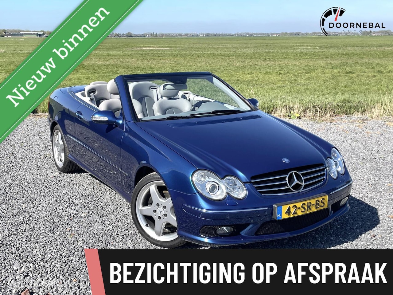 Mercedes-Benz CLK-klasse Cabrio - 320 Avantgarde / AMG STYLING / KEURIG ! - AutoWereld.nl