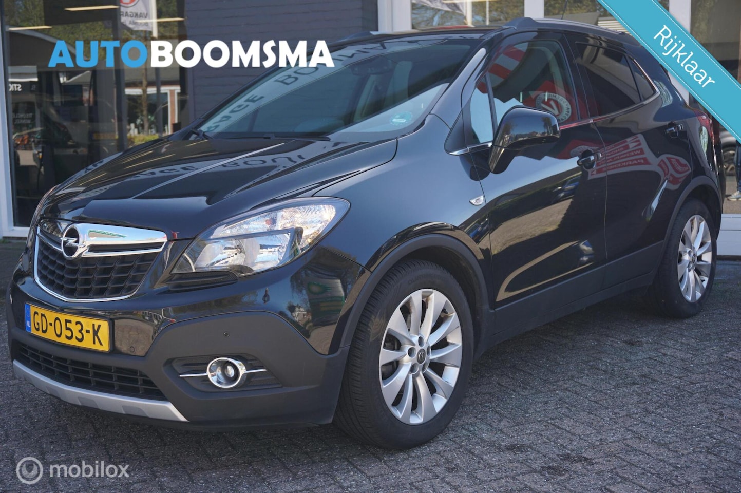 Opel Mokka - 1.4 T 140pk Cosmo Clima Cruise Navi Trekhaak - AutoWereld.nl