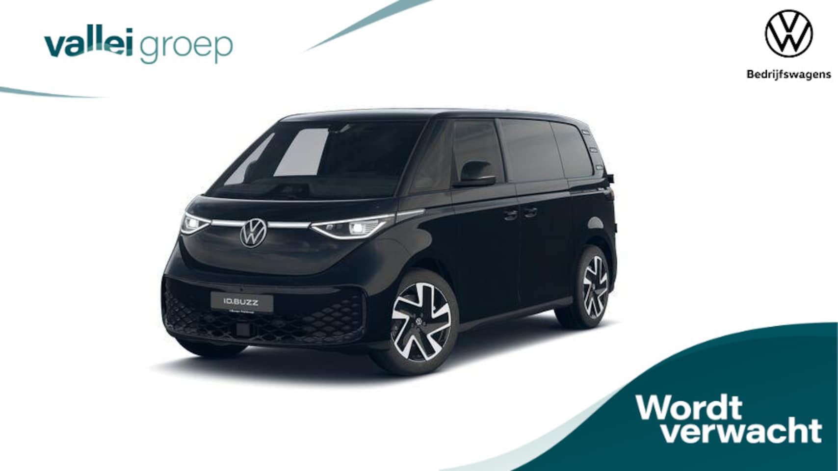 Volkswagen ID. Buzz Cargo - Bulli Limited Edition 250kW 340pk 4Motion Trekhaak | 2x schuifdeur | Stoelverwarming | 360 - AutoWereld.nl