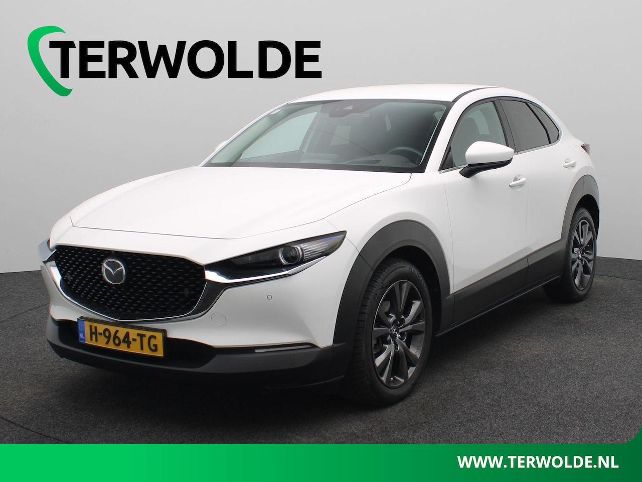 Mazda CX-30 - 2.0 e-SkyActiv-X M Hybrid Luxury | i-Activesense Pack | Lederen Bekl. | Adapt. Cruise | - AutoWereld.nl