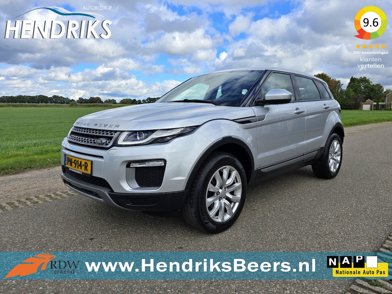Land Rover Range Rover Evoque - 2.0 eD4 Urban Series SE - Euro 6 - 150 Pk - ParkeerCamera - Panorama - Navi - Leder - Clim - AutoWereld.nl