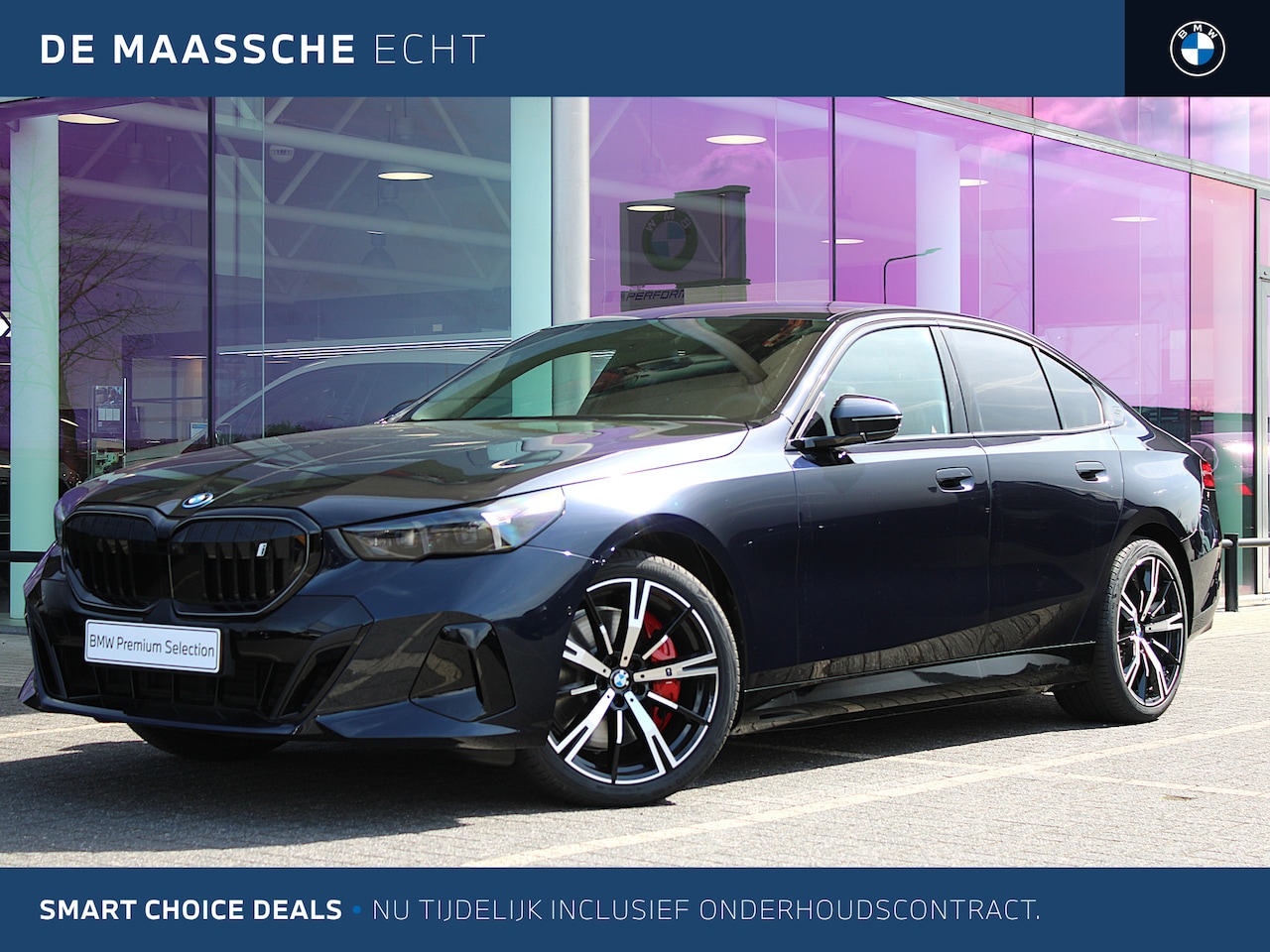 BMW i5 - xDrive40 M Sport / Trekhaak / Adaptief onderstel professional / Comfortstoelen / Comfort A - AutoWereld.nl