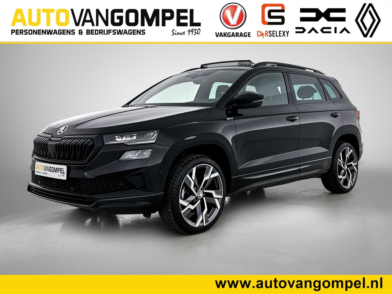 Skoda Karoq - 1.5 TSI ACT Sportline Business | PANORAMADAK | 360 CAMERA | WINTERPACK | KEYLESS | NAVI | - AutoWereld.nl