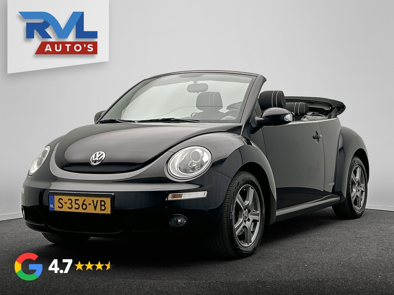 Volkswagen New Beetle Cabriolet - 1.6 Trendline | Trekhaak | Airco | Cruise-control | Stoelverwarming | Lichtmetaal | - AutoWereld.nl
