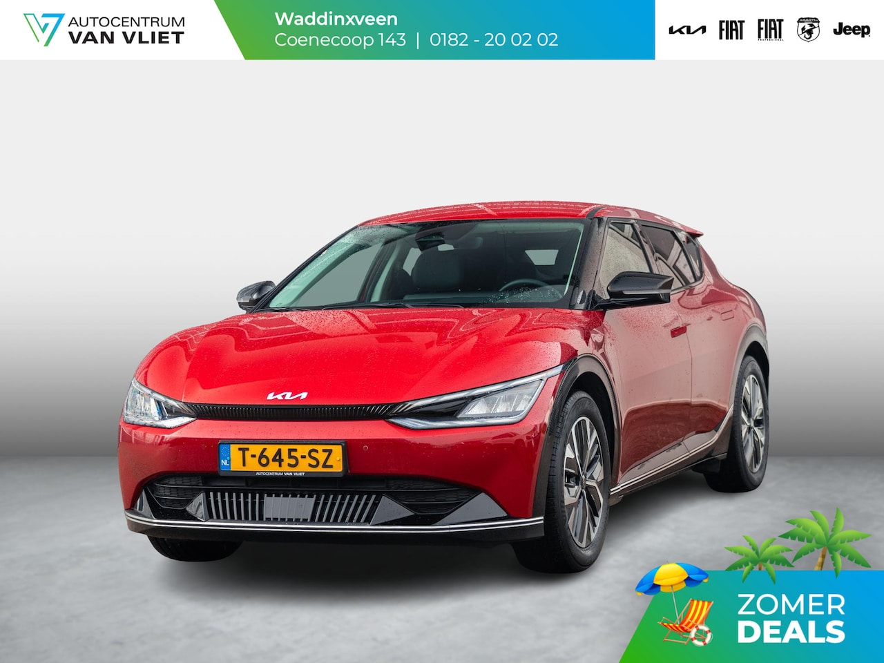 Kia EV6 - Plus 58 kWh | SOH 98,1% | Clima | Adapt. Cruise | Camera | Apple Carplay | Stoel, Stuur & - AutoWereld.nl