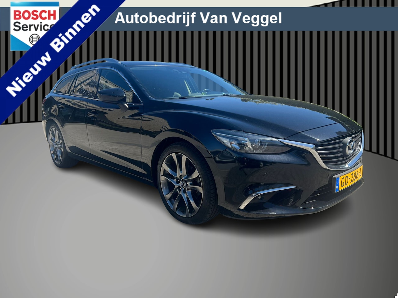Mazda 6 Sportbreak - 2.0 SkyActiv-G 165 GT-M leer, navi, camera, trekhaak - AutoWereld.nl