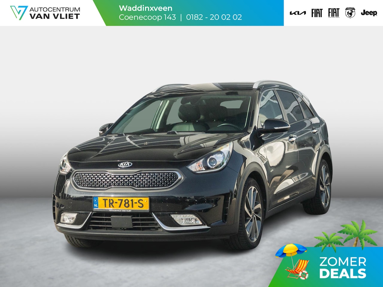 Kia Niro - 1.6 GDi Hybrid ExecutiveLine | Leder | Stoel verwarming+ verkoeling | Full options - AutoWereld.nl