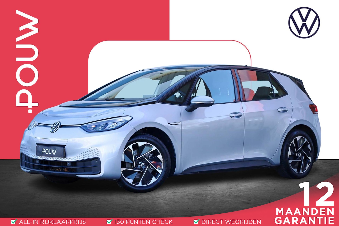 Volkswagen ID.3 - 204pk Life 58 kWh | Apple Carplay / Android Auto | Parkeersensoren | Cruise Control Adapti - AutoWereld.nl