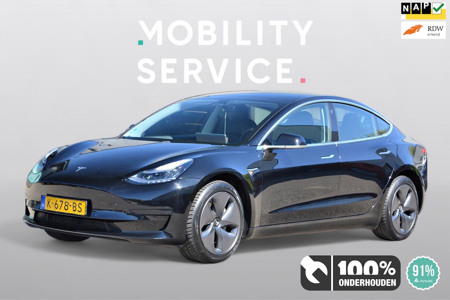 Tesla Model 3 - Standard RWD Plus 60 kWh SOH91% Clima Pano AutoPilot - AutoWereld.nl