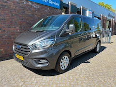 Ford Transit Custom - 320 2.0 TDCI 170PK L2H1 Limited DC|2x Schuifdeur|Carplay|Camera|Trekhaak