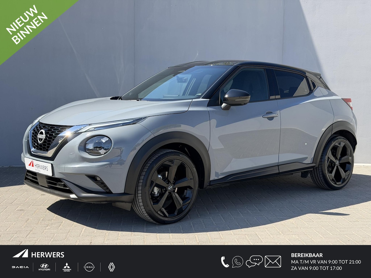 Nissan Juke - 1.0 DIG-T Tekna Automaat / Fabrieksgarantie tot 3-2028 / Navigatie / Camera / Adpatieve Cr - AutoWereld.nl