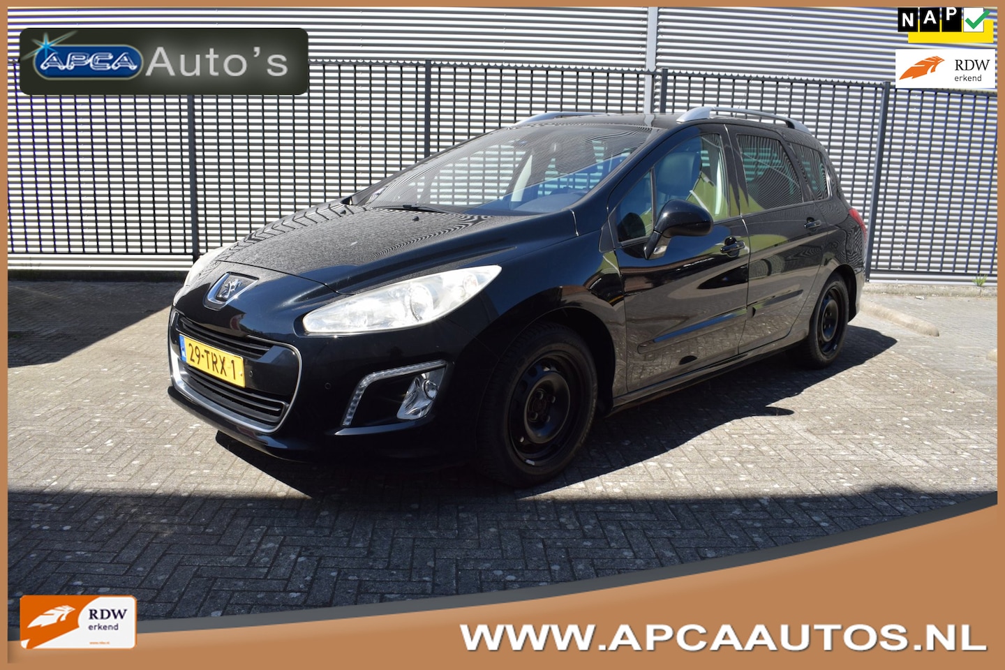 Peugeot 308 SW - 1.6 THP Allure 7pers 1 mnd GARANTIE Stoelverw Pano 1e Eig Navi Cruise Clima - AutoWereld.nl
