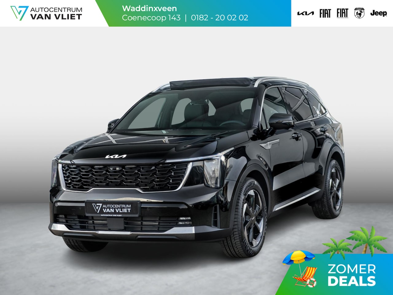 Kia Sorento - 1.6 T-GDi Plug-in Hybrid 4WD ExecutiveLine 7p. l 360 camera l Nappa leder l Head up displa - AutoWereld.nl