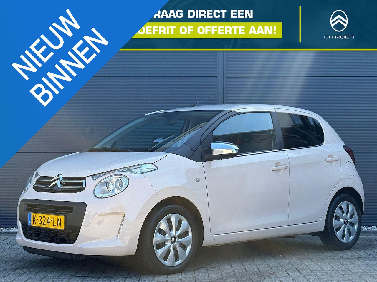 Citroën C1 - 1.0 VTi Feel | Camera | Bluetooth | Cruise Control | Airco | - AutoWereld.nl