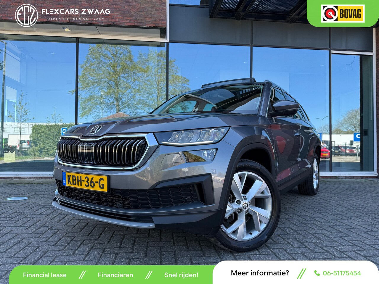 Skoda Kodiaq - 1.5 TSI Business Edition Plus 7p. - Automaat - Pano/Schuifdak - Navi - Winterpakket - AutoWereld.nl