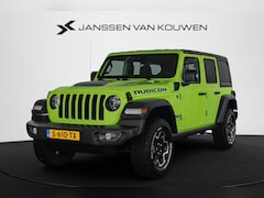Jeep Wrangler Unlimited - 4xe 380 Rubicon Leder Stuur-Stoelverwarming Camera Alpine Keyless