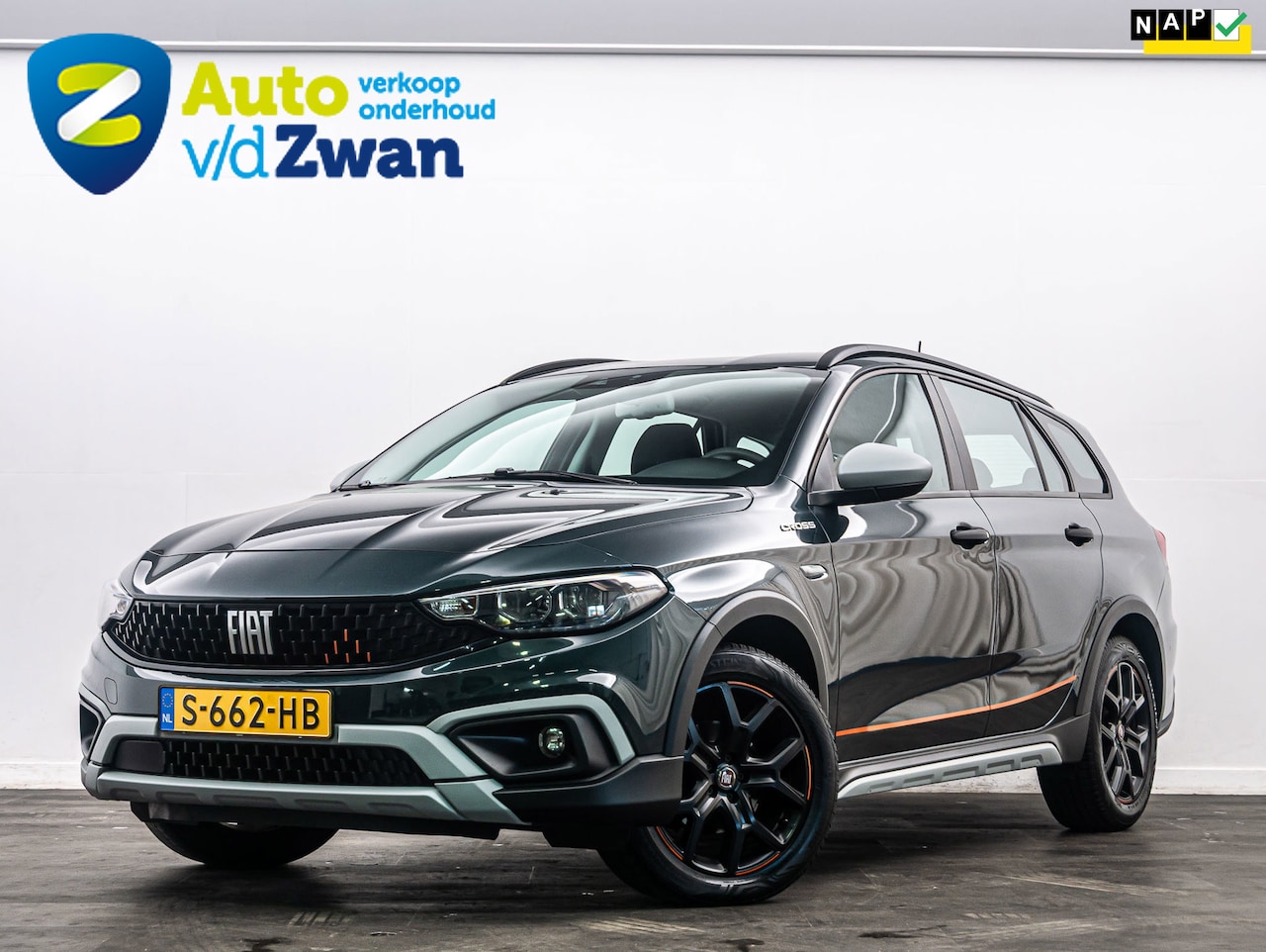 Fiat Tipo Stationwagon - Cross 1.5 Hybrid Garmin Camera/Acc - AutoWereld.nl