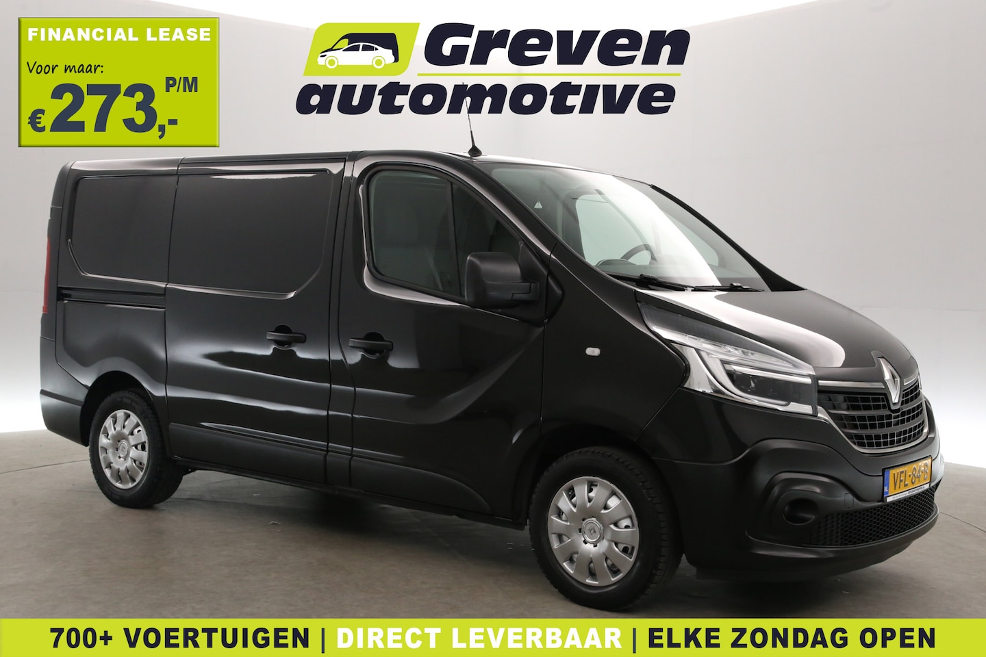 Renault Trafic - 2.0 dCi T27 L1H1 | Airco | Cruise | 3 Zits | Trekhaak | Navi | Parkeersens. - AutoWereld.nl