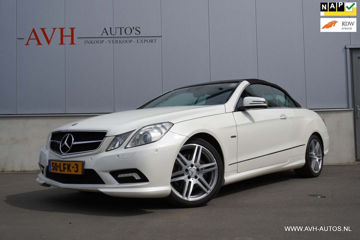 Mercedes-Benz E-klasse Cabrio - 350 CGI Avantgarde Automaat - AutoWereld.nl