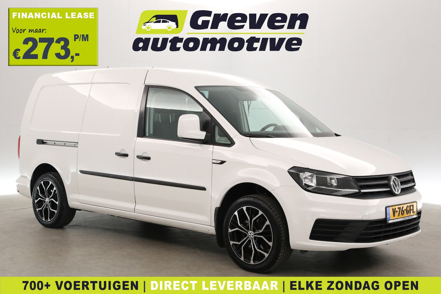 Volkswagen Caddy Maxi - 1.4 TSI 126PK L2H1 | Aut. | Benzine | Airco | Cruise | 2xSchuifdeur | Trekhaak | Parkeerse - AutoWereld.nl
