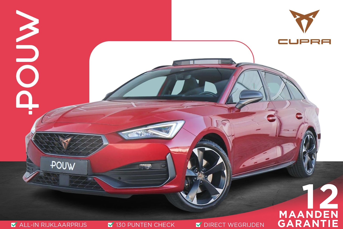 CUPRA Leon Sportstourer - 1.4 e-Hybrid 204pk Business | SoH 94% | Achteruitrijcamera | Stoelverwarming | Navigatie | - AutoWereld.nl