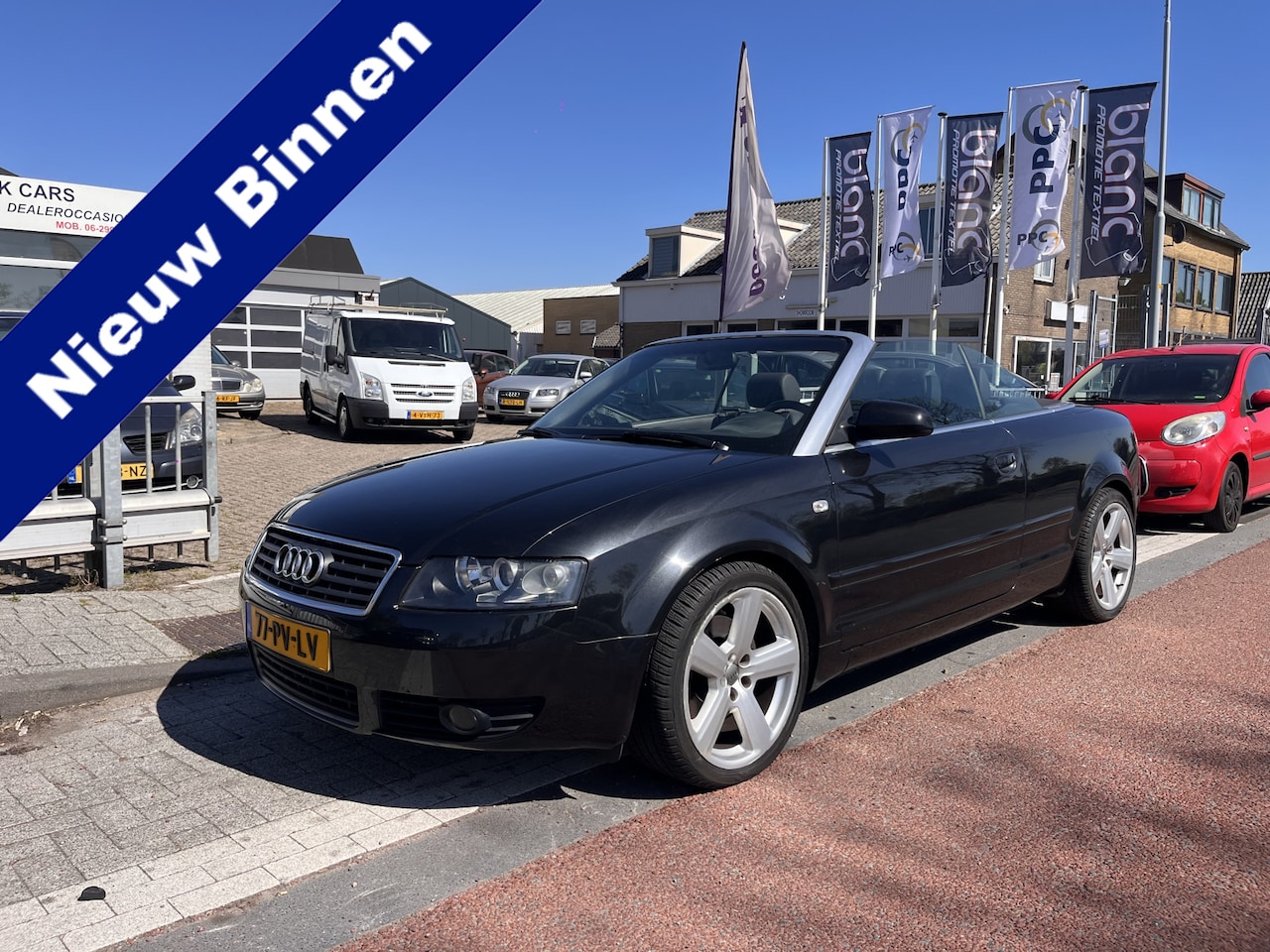 Audi A4 Cabriolet - 1.8 Turbo Automaat Pro Line Leder Pdc Stoelverw. Nap - AutoWereld.nl