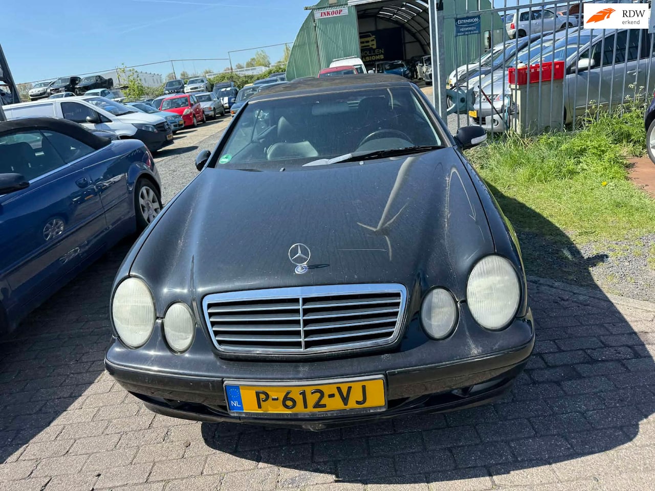 Mercedes-Benz CLK-klasse Cabrio - 230 K. Elegance inruilauto-handel lees advertentie - AutoWereld.nl