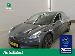 Tesla Model 3 - 60 kWh 238pk Standard RWD Plus | SOH 89% | 18" Velgen | Midnight Silver metallic | Black I