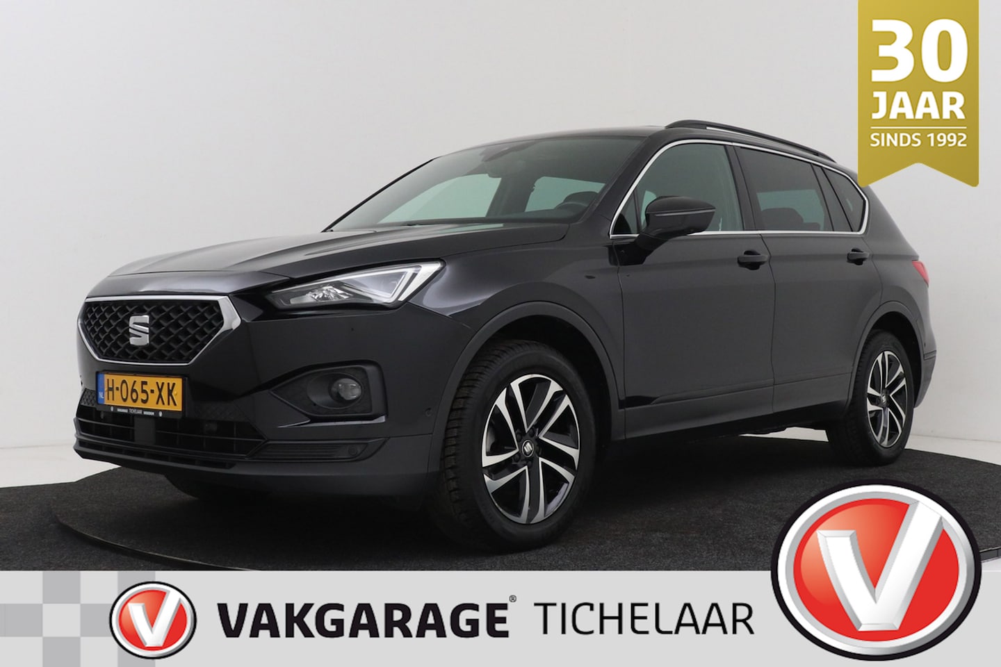 SEAT Tarraco - 1.5 TSI Style 7p. | Uitklap Trekhaak | Org NL | Stoelverwarming | CarPlay | Camera | Digit - AutoWereld.nl