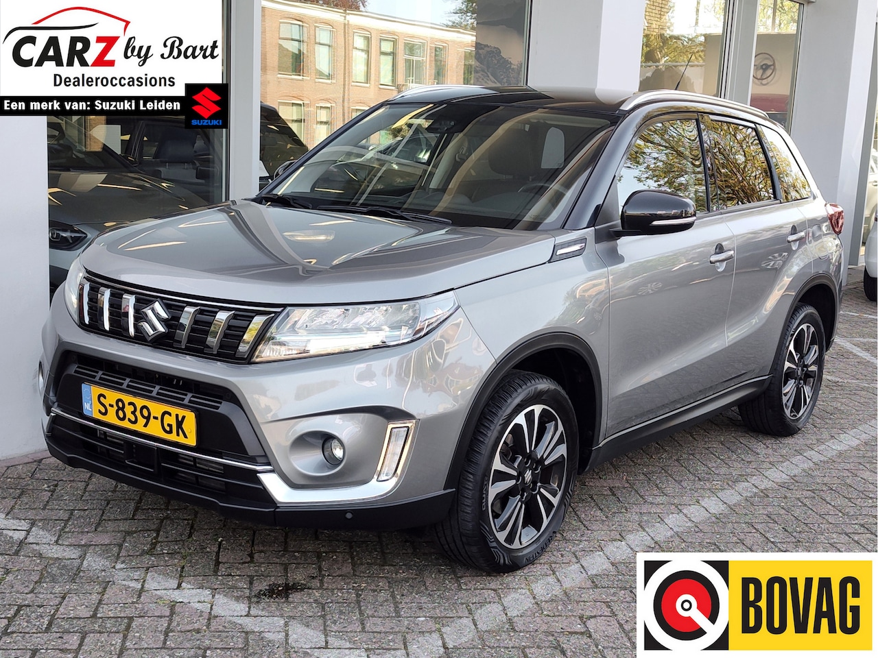 Suzuki Vitara - 1.4 BOOSTERJET STYLE SMART HYBRID Adaptive Cruise | Dodehoeksensoren | Stoelverwarming - AutoWereld.nl