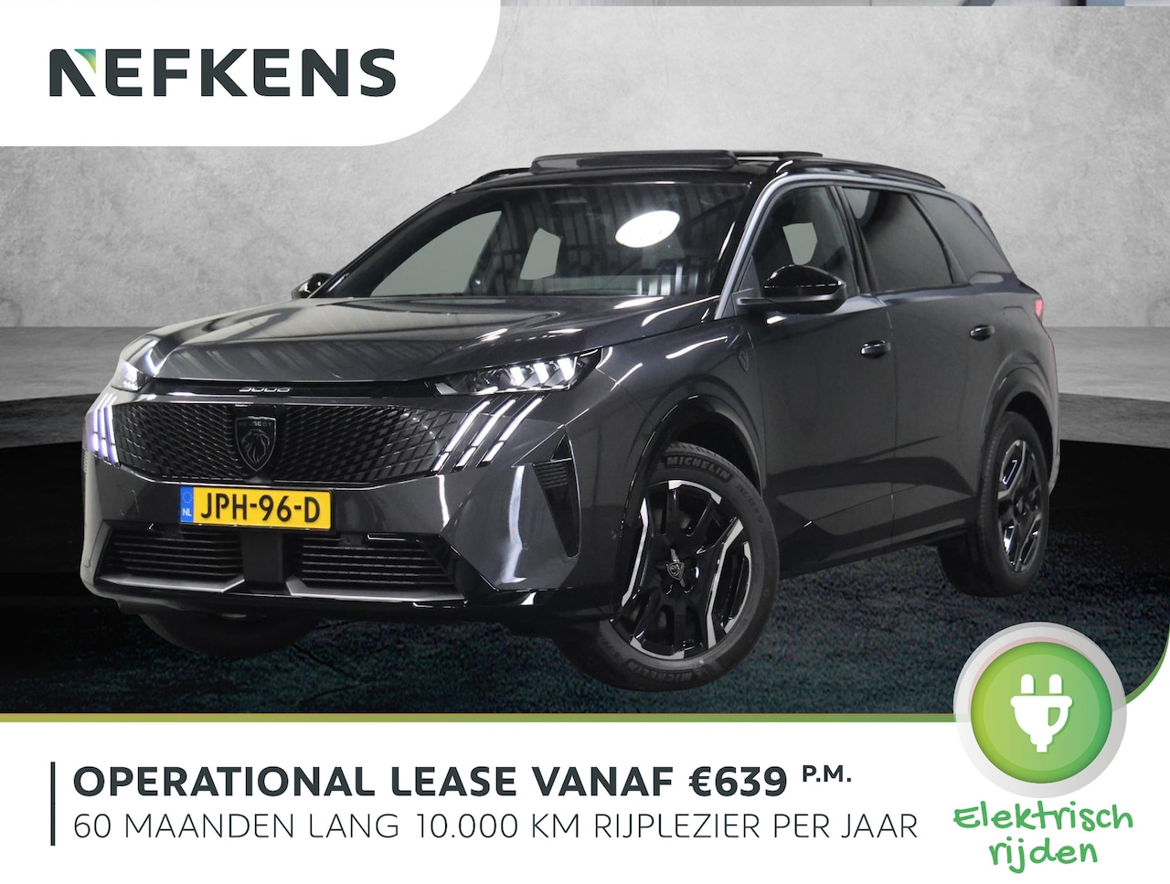 Peugeot e-5008 - GT Avantage 73 kWh VOORRAAD | Warmtepomp | Seat Pack Comfort | Panoramisch Schuifdak Pack - AutoWereld.nl