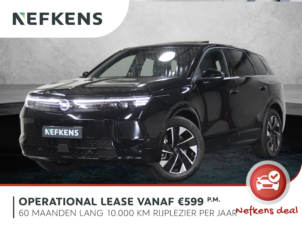 Opel Grandland Electric - Business Edition 73 kWh | 17% bijtelling | Snel rijden | Schuif/kantel dak | Dodehoek dete - AutoWereld.nl
